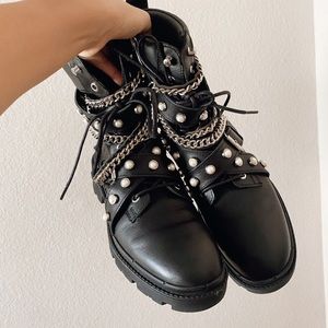 Zara Leather Boots
